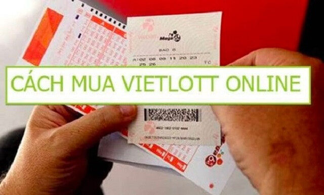 alt text: Hướng dẫn mua vé Vietlott online qua ứng dụng Momo trên điện thoại