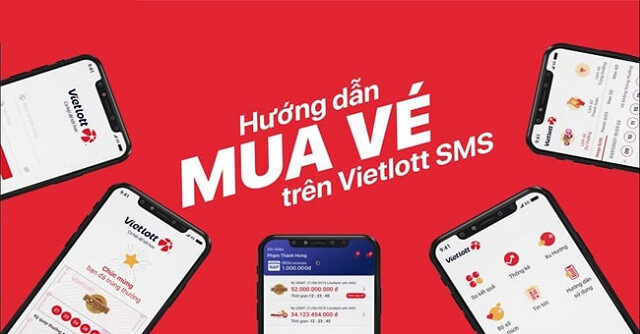 alt text: Hướng dẫn mua vé Vietlott online trên ứng dụng Vietlott SMS trên điện thoại