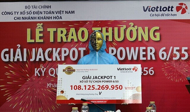 Cơ cấu giải thưởng xổ số Power 6/55